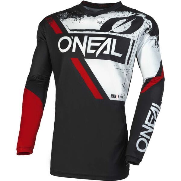 O'Neal 2024 Motocross Jersey Element Shocker Black Red